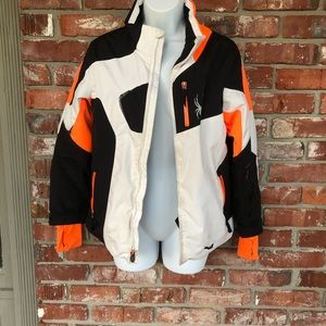 spyder orange jacket